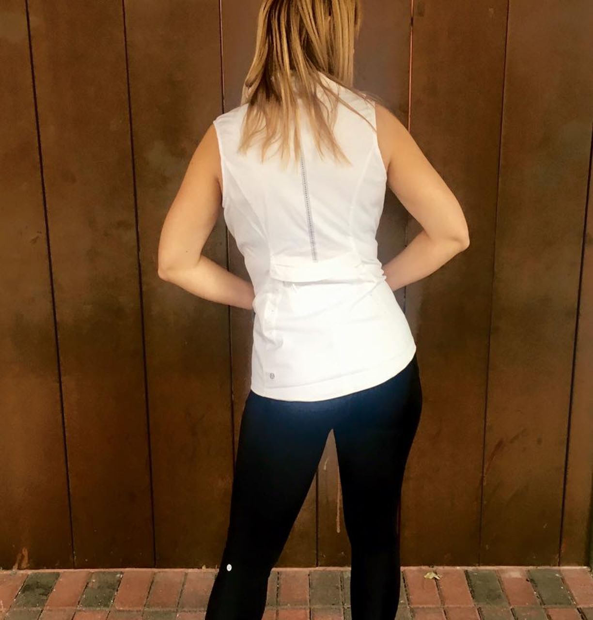 Lululemon Run For Cold Vest - White