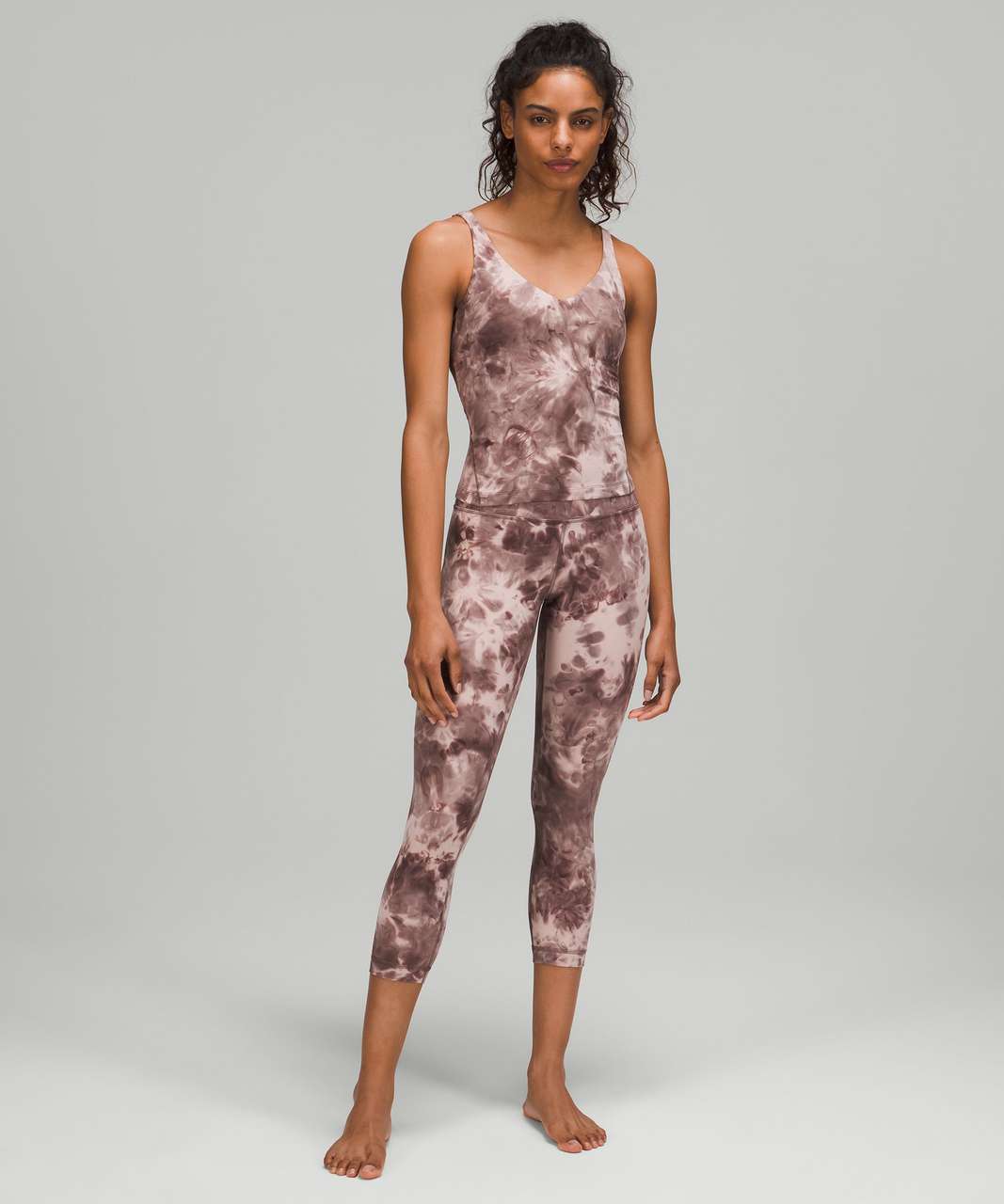 Align High-Rise Pant 25  Diamond Dye Mink Bery Lunar Rock Shadow