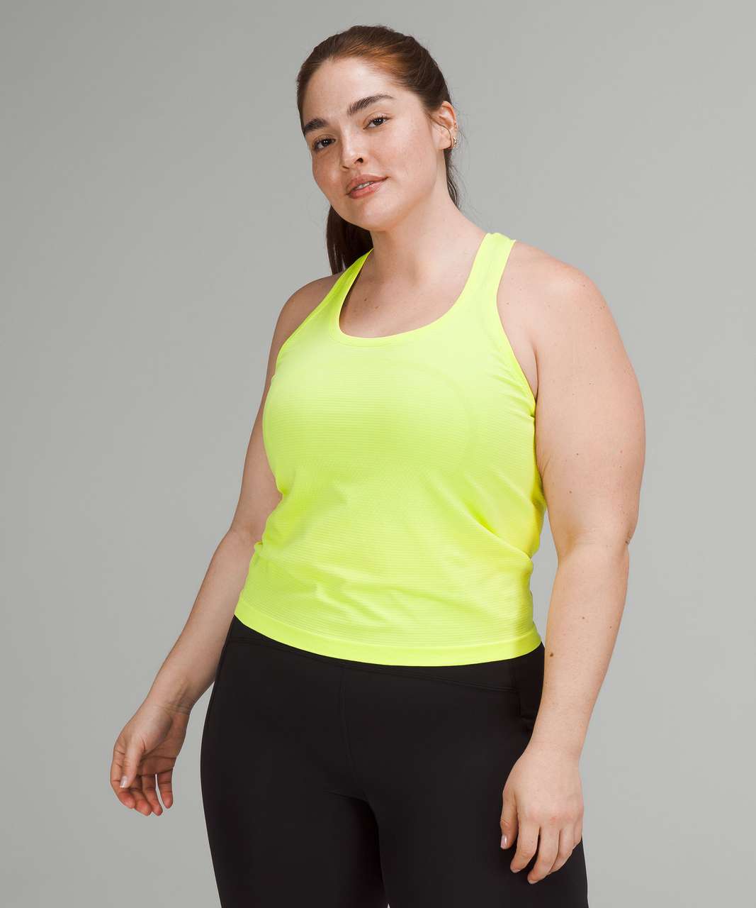 Lululemon Swiftly Tech Racerback Tank Top 2.0 *Race Length - Electric Lemon / Electric Lemon