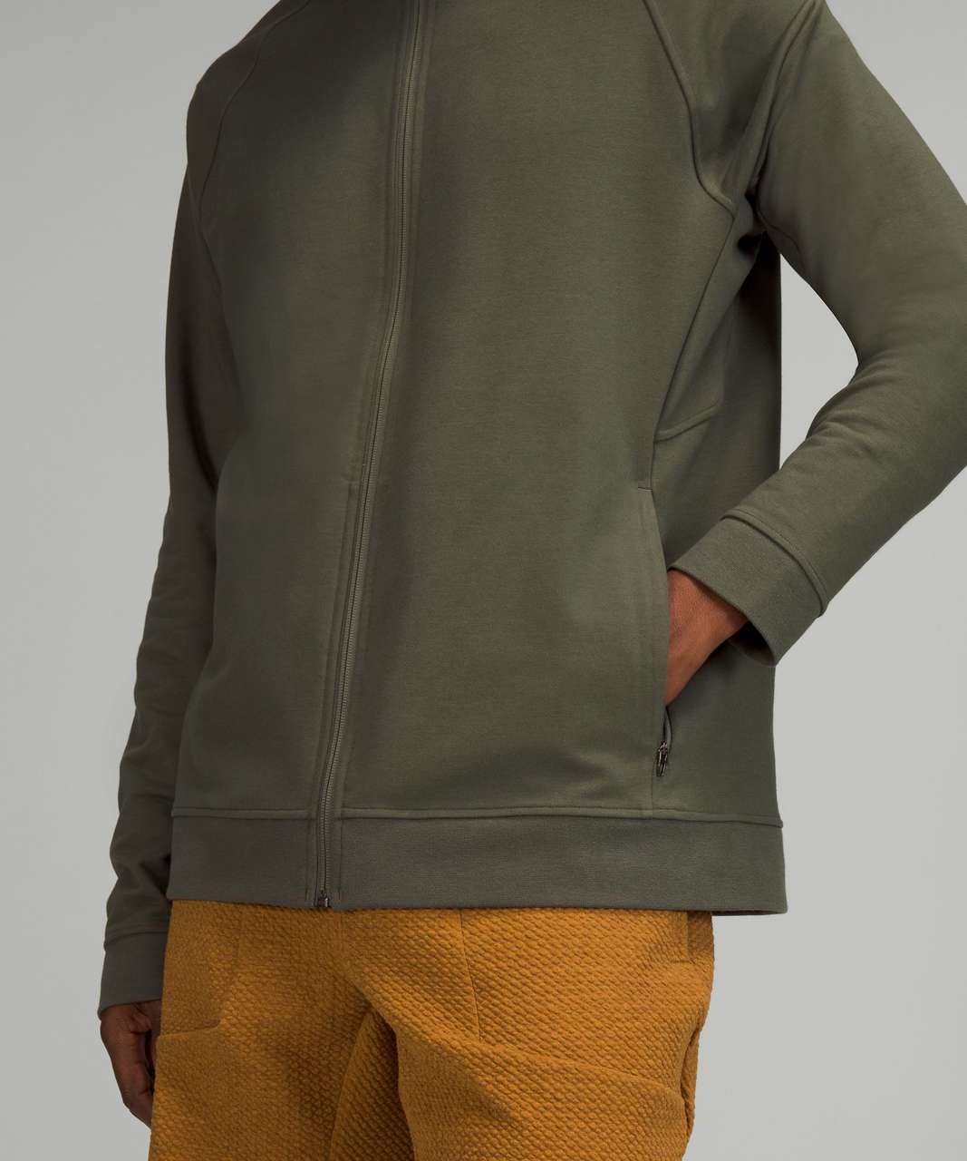 Lululemon City Sweat Full-Zip Hoodie - Medium Olive