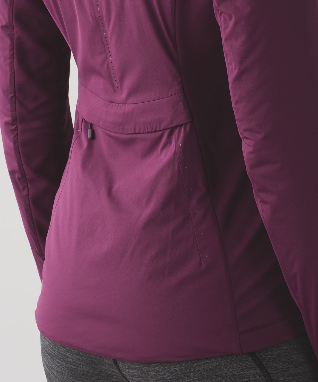 Lululemon Run For Cold Jacket - Plum