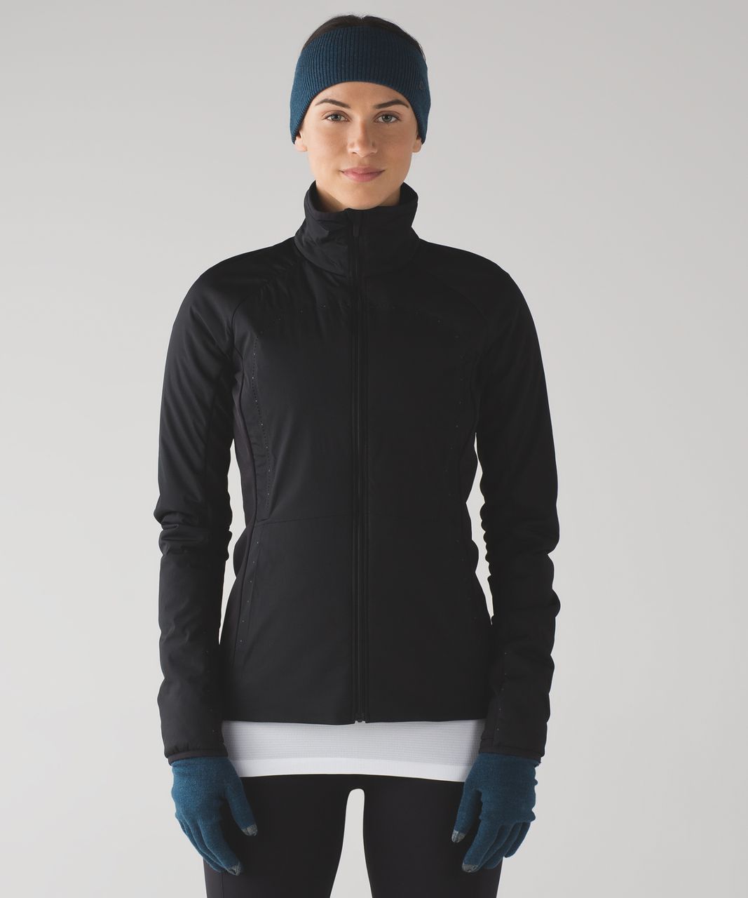 Lululemon Run For Cold Jacket - Plum - lulu fanatics