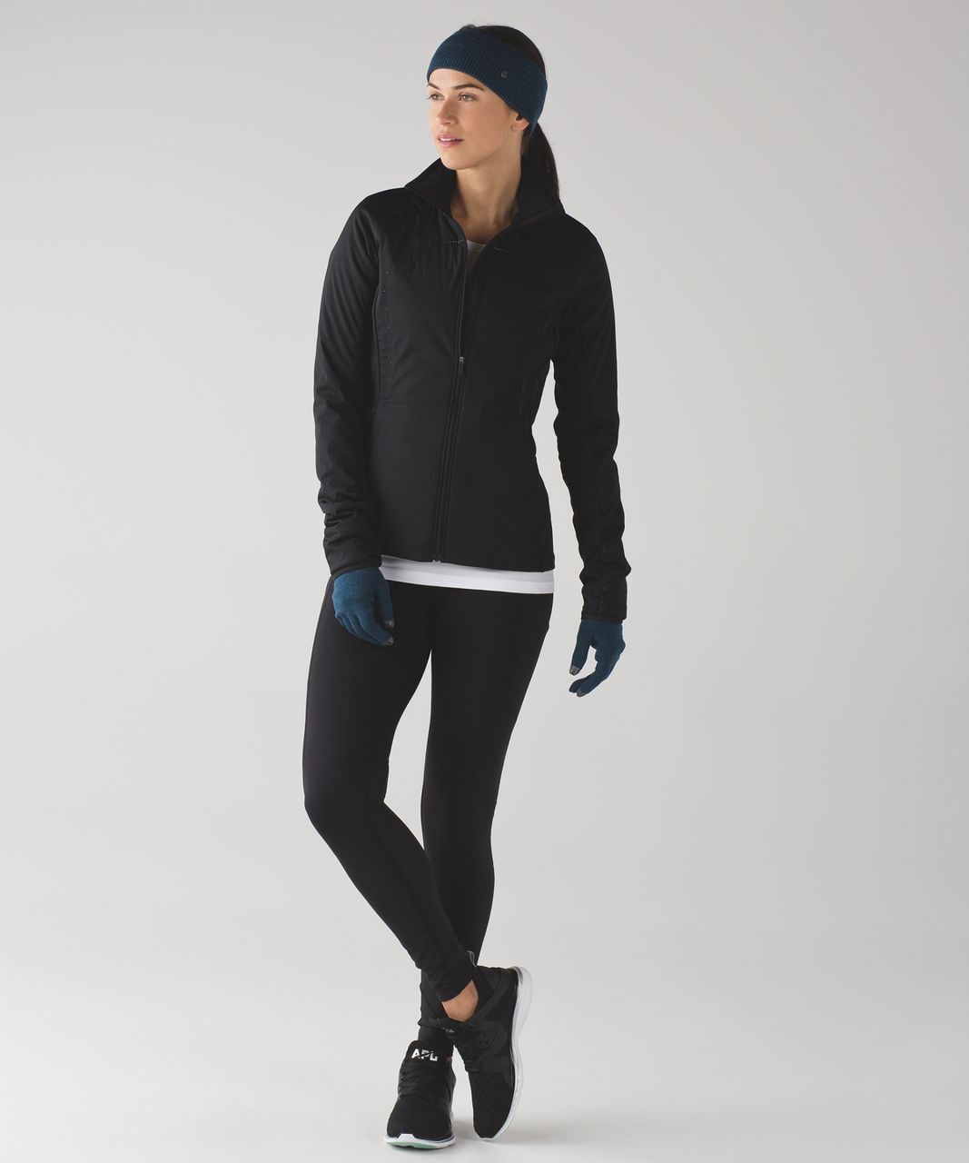 Lululemon Run For Cold Jacket - Black - lulu fanatics