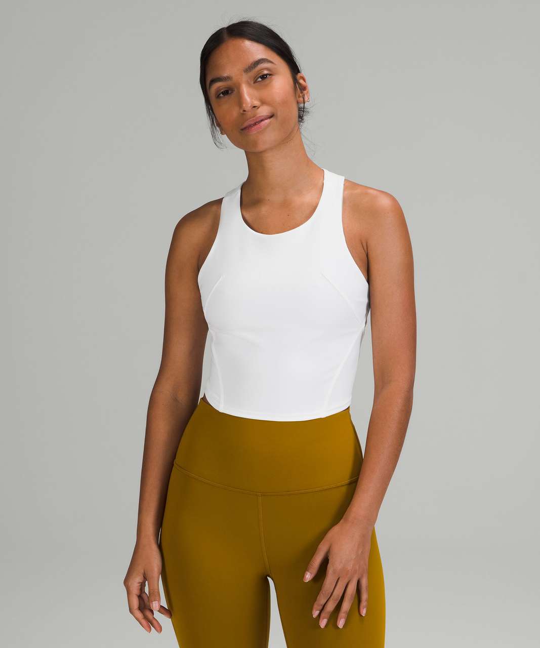 Lululemon Invigorate Training Tank Top - White - lulu fanatics