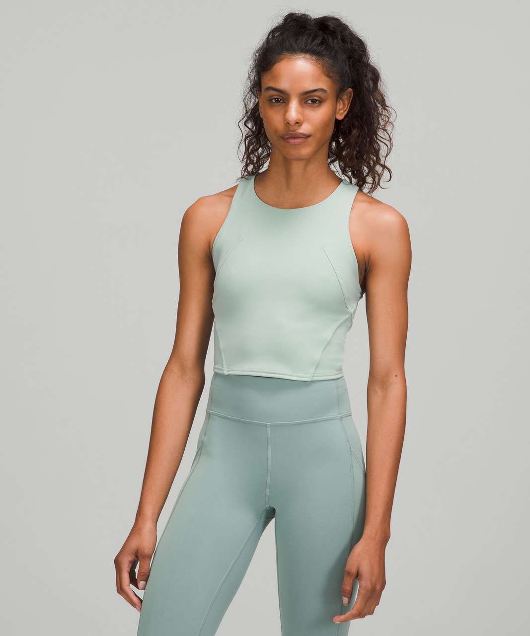 Lululemon Invigorate Training Tank Top - Rainforest Green - lulu fanatics