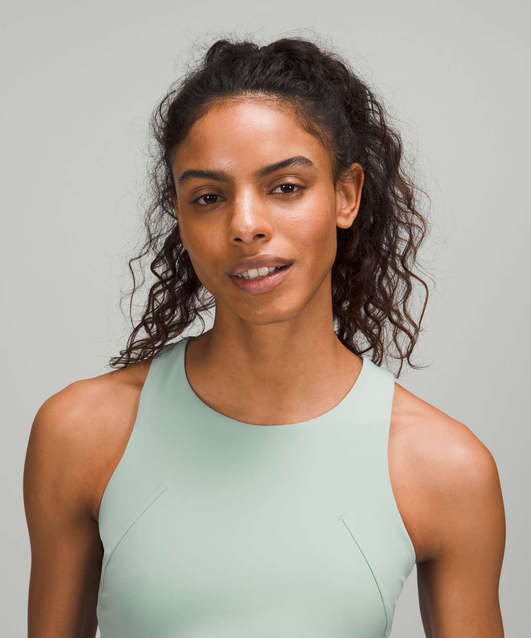 Lululemon Invigorate Training Tank Top - Silver Blue