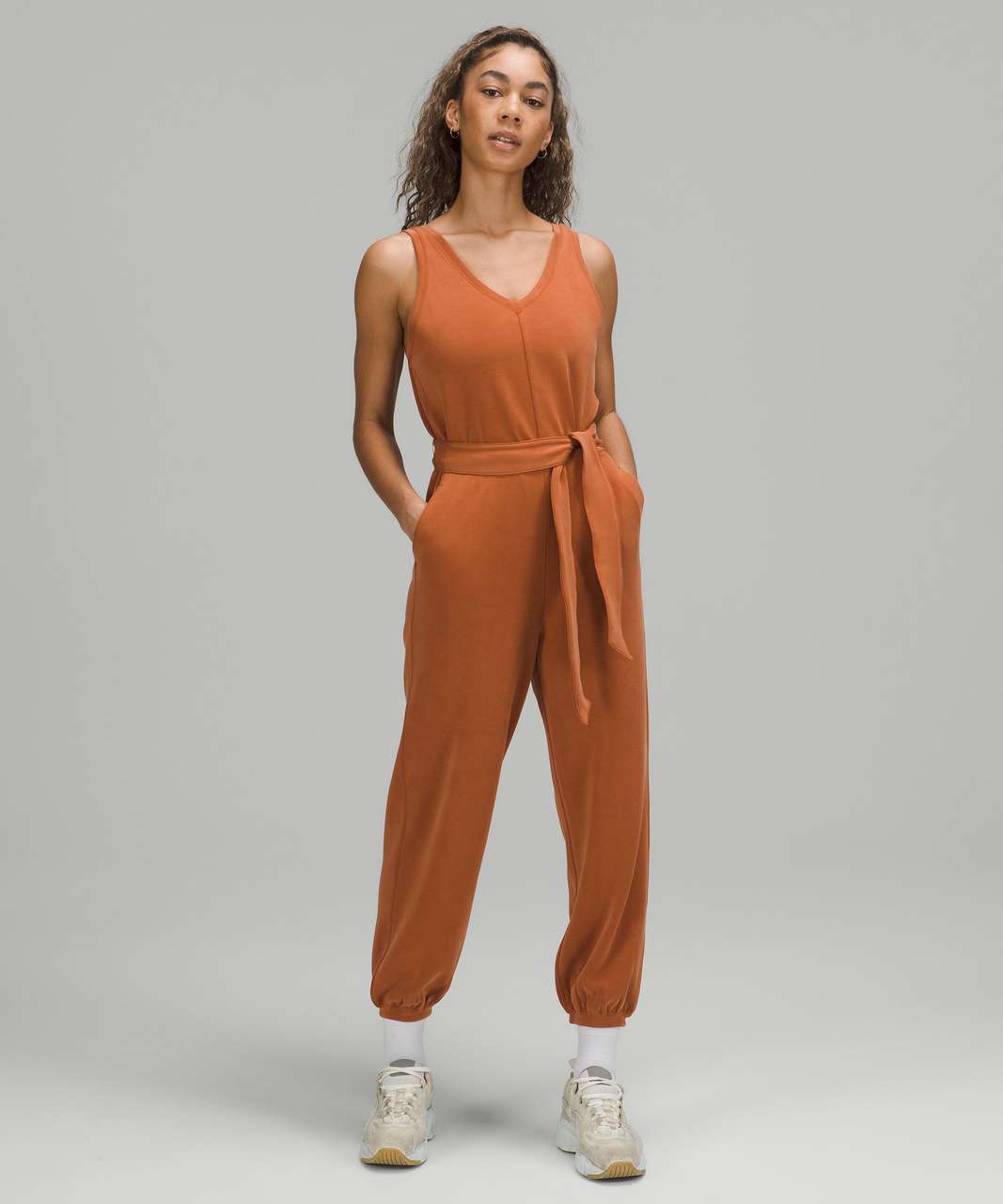 IVY OAK PAZ - Jumpsuit - almond brown/brown 