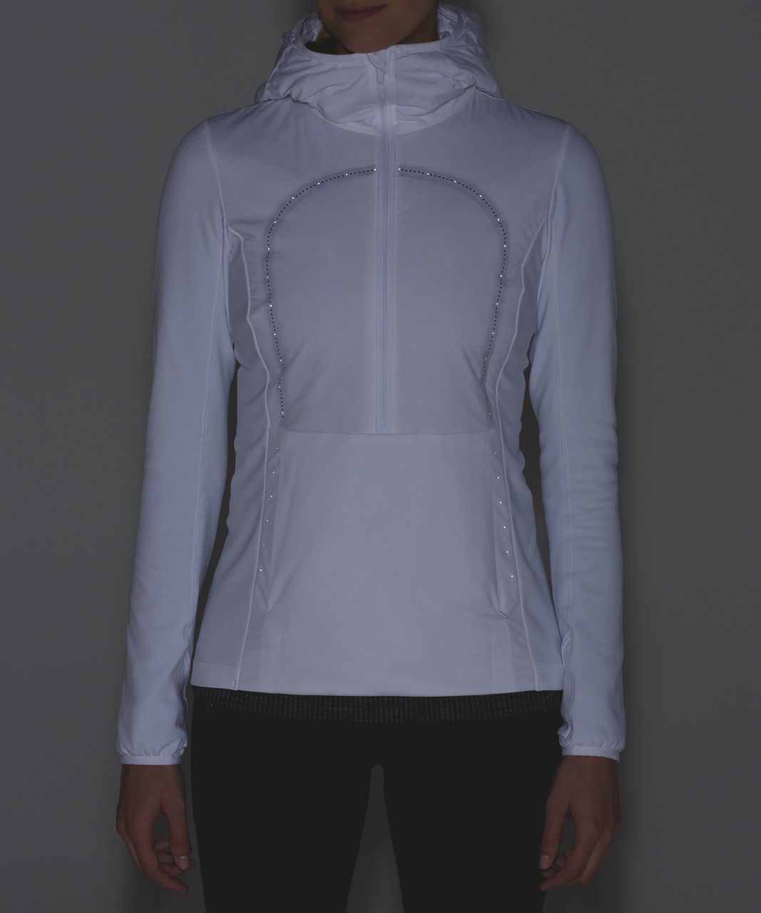 Lululemon Run For Cold Pullover - White