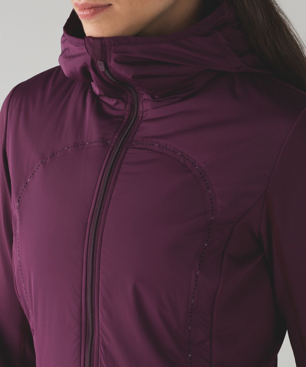 Lululemon Run For Cold Pullover - Plum