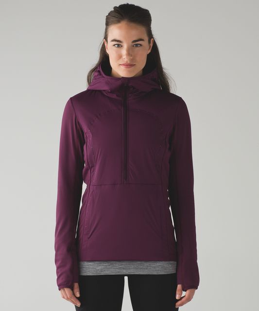 Lululemon Run For Cold Pullover - Black - lulu fanatics