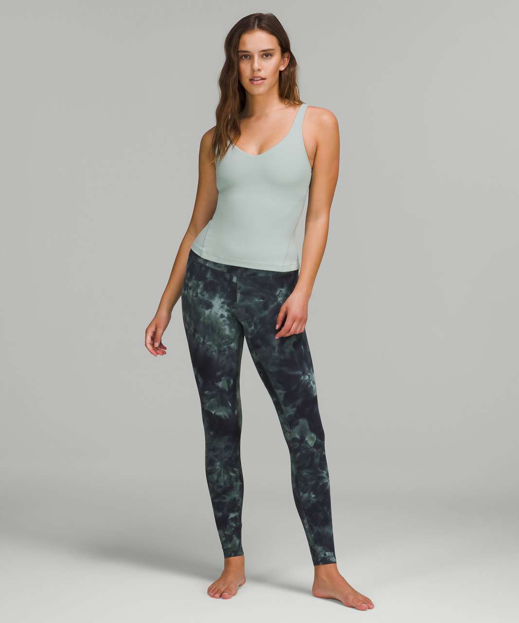 Lululemon Align High-Rise Pant 28" - Diamond Dye Silver Blue Tidewater Teal Graphite Grey