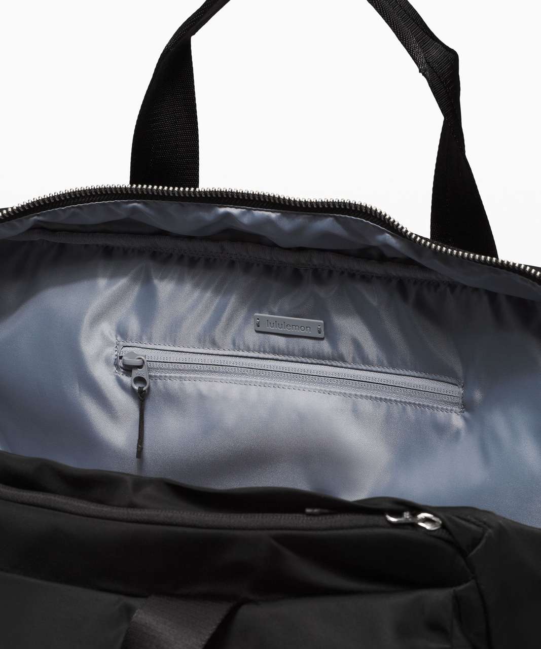 Lululemon Urban Nomad Large Duffle Bag 30L - Black / Rhino Grey