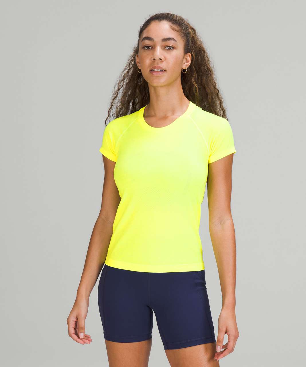 NEW Women Lululemon Swiftly Tech Long Sleeve 2.0 Wheat Yellow Size