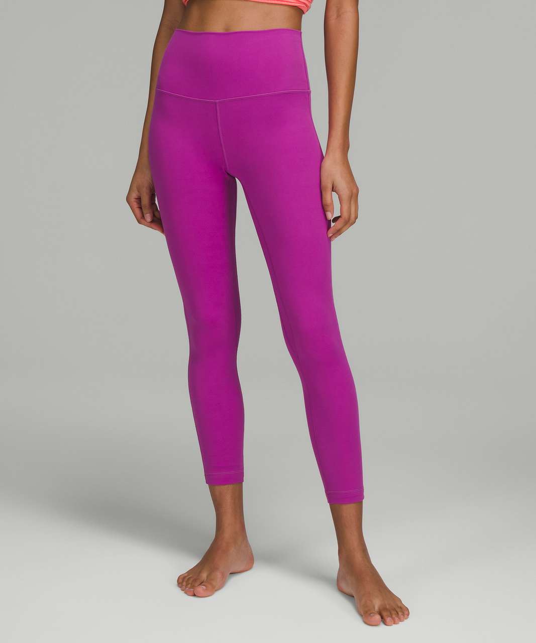 Lululemon Align High-Rise Crop 23 - Wisteria Purple - lulu fanatics