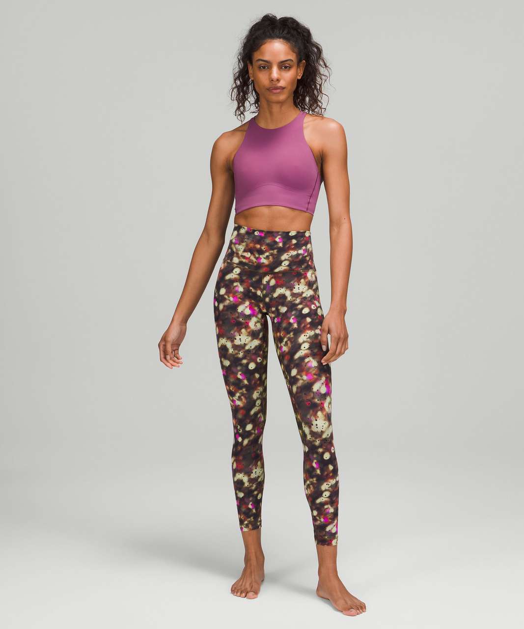 Lululemon Align High-Rise Pant 25 - Soft Focus Splatter Green Multi - lulu  fanatics