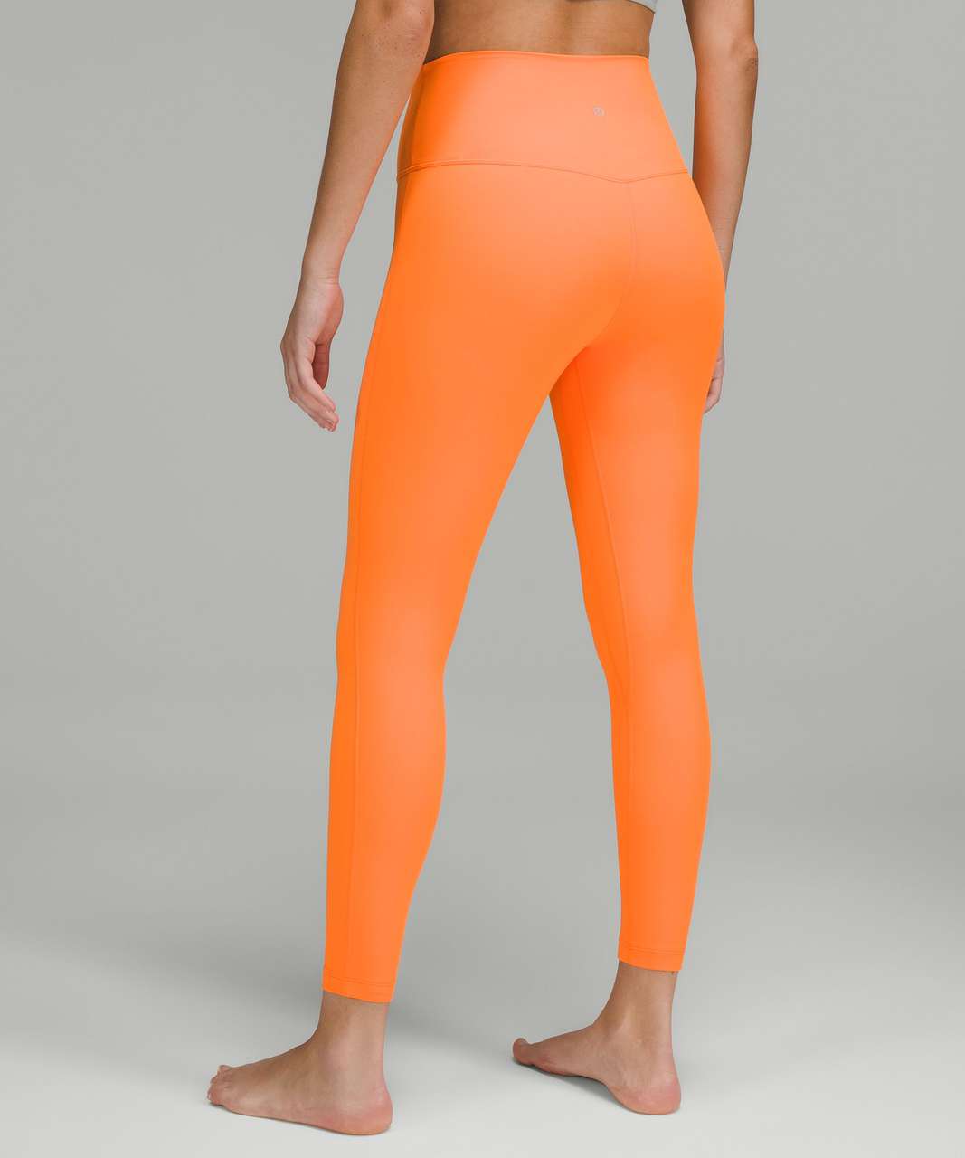 Coral/Orange Fast and Free Lululemon Leggings