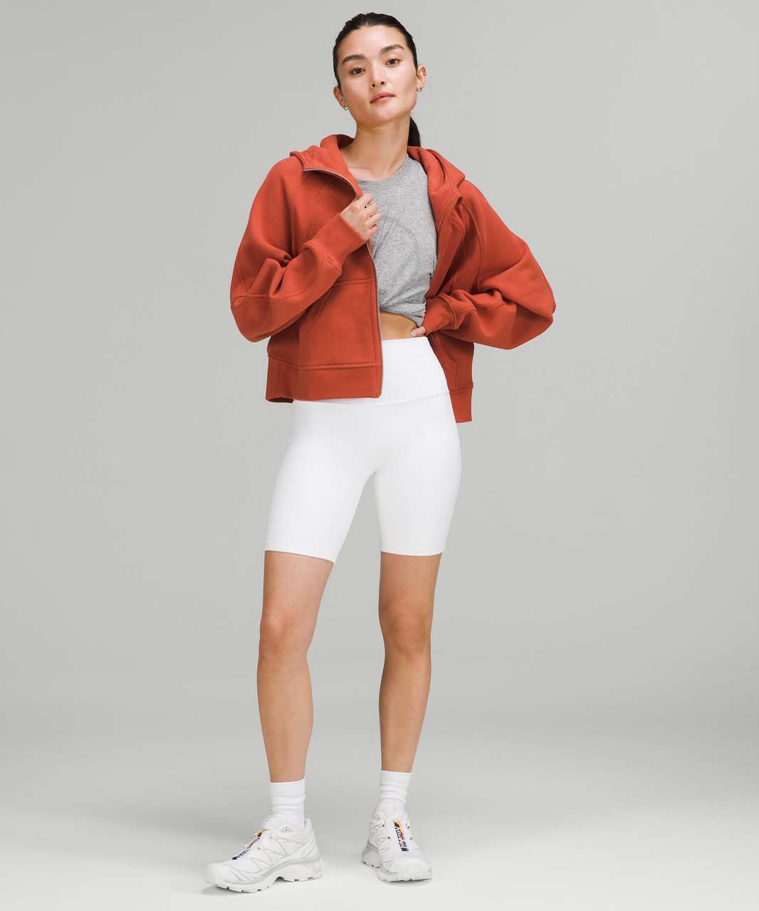 Lululemon Scuba Oversized Full-Zip - Red Rock