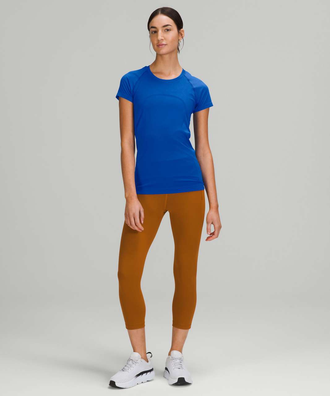 WOMEN'S SWIFTLY TECH LONG SLEEVE 2.0 - BLBT/BLBT BLAZER BLUE TONE