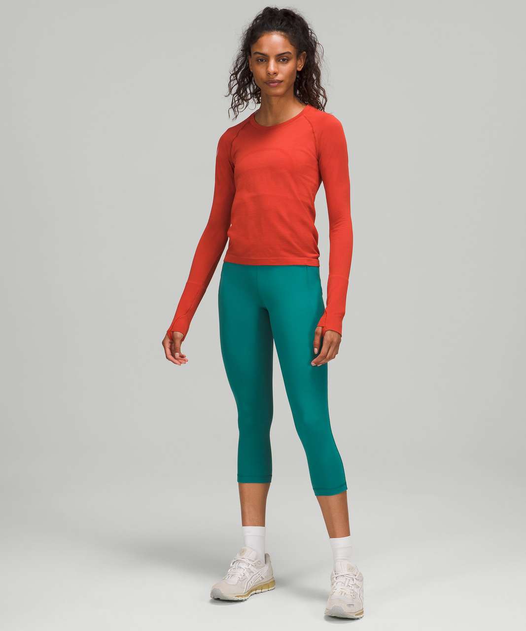 Lululemon Swiftly Tech Long Sleeve 2.0 Red Size 12 - $55 (29% Off Retail) -  From Ada