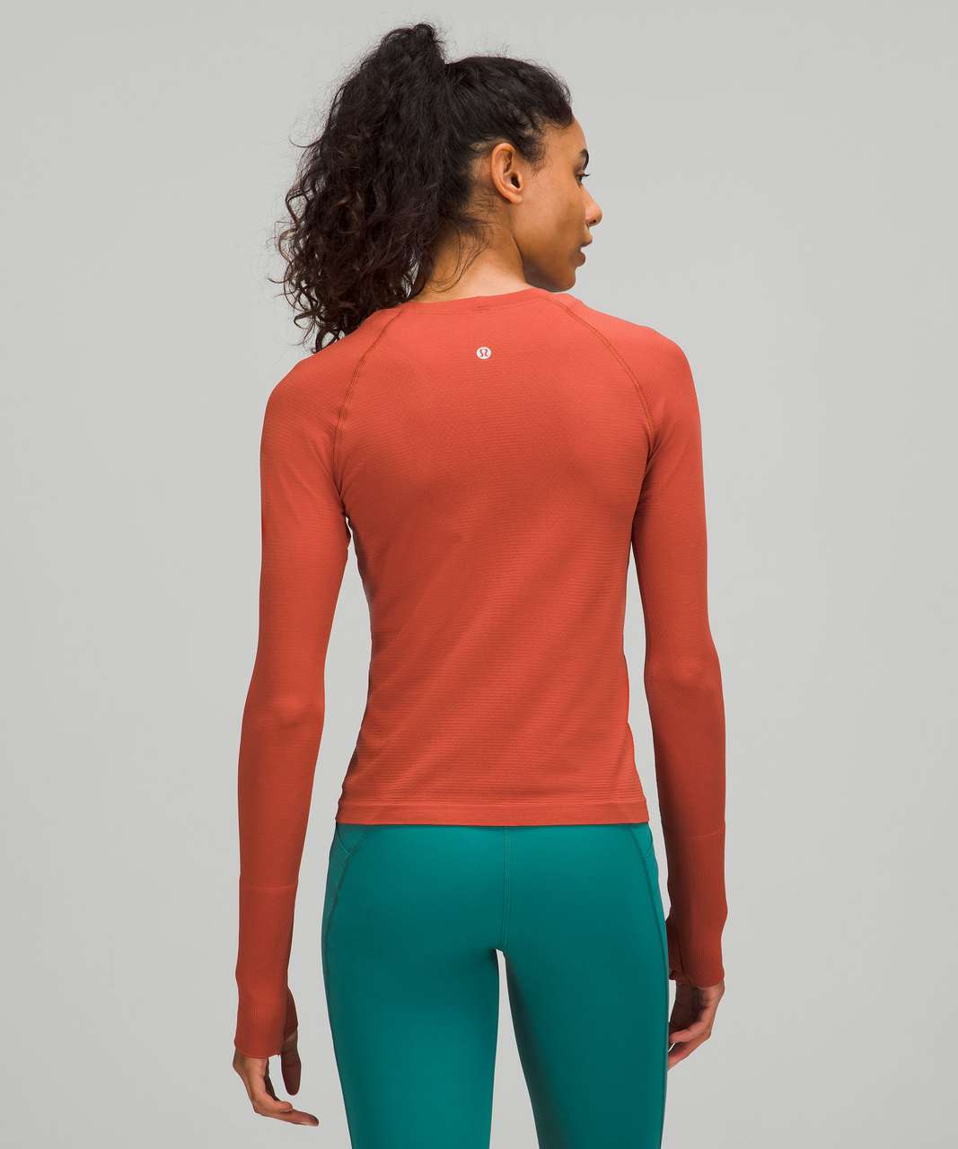 Lululemon Swiftly Tech Long Sleeve Shirt 2.0 *Race Length - Red Rock / Red Rock