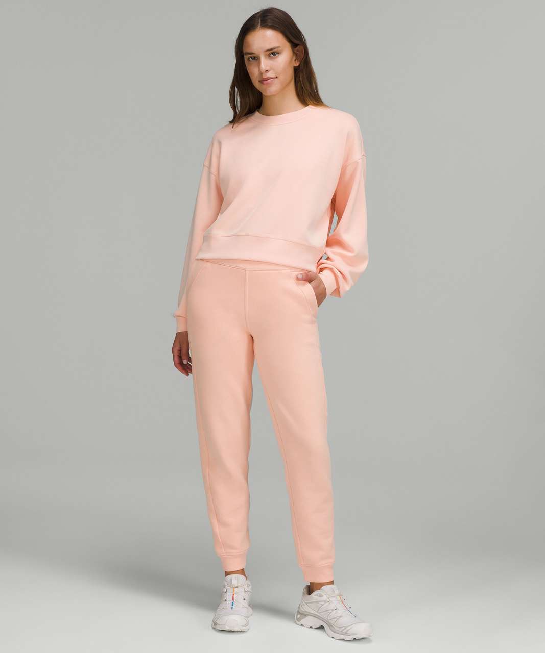 Lululemon Scuba High-Rise Jogger - Peach Satin - lulu fanatics