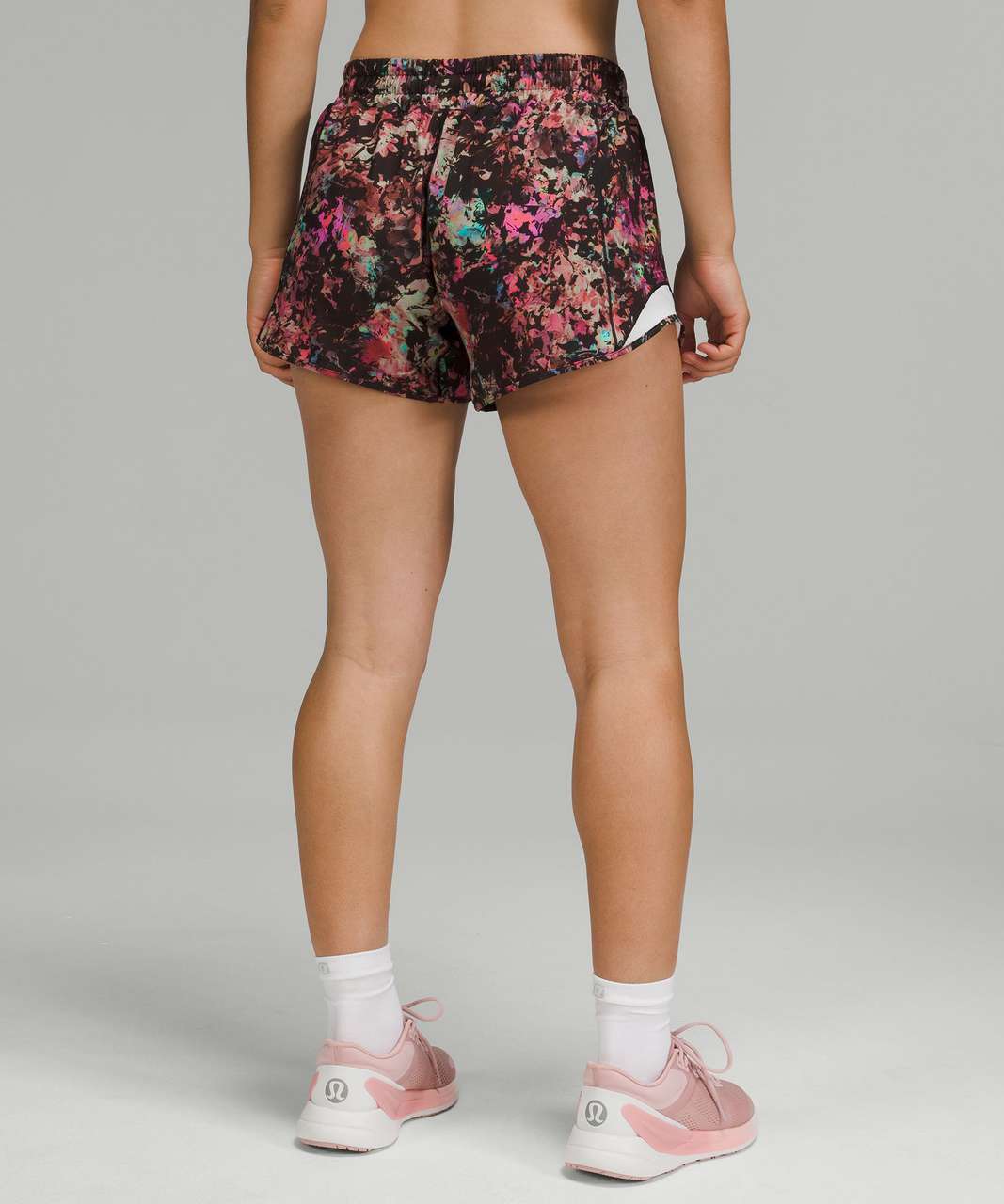 Lululemon Hotty Hot Low-Rise Lined Short 4 - Pink Savannah - lulu fanatics