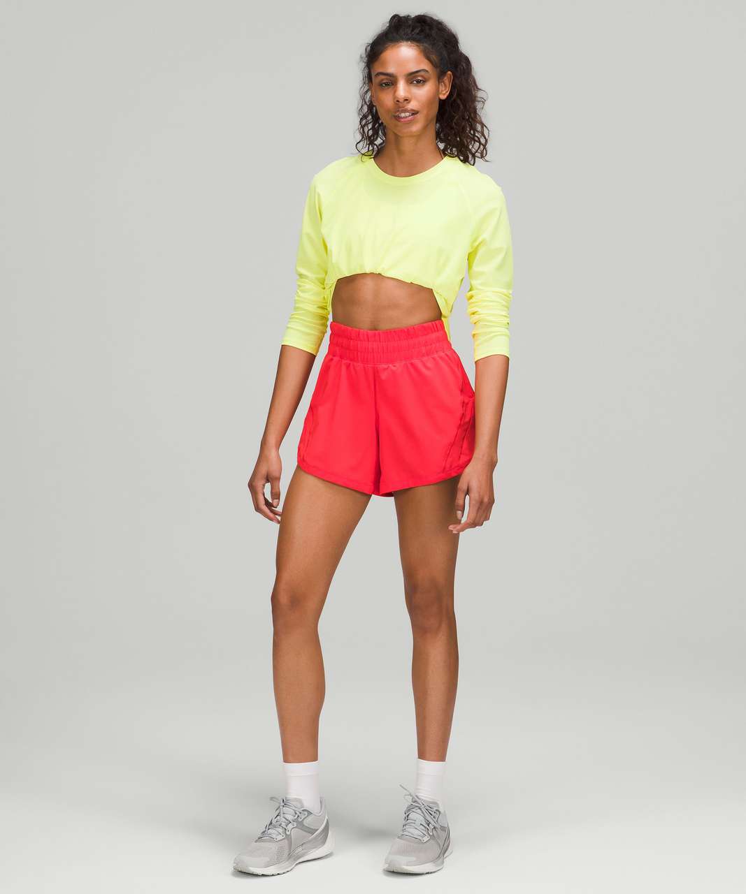 Track That Mid-Rise Lined Short 5, Women's Shorts