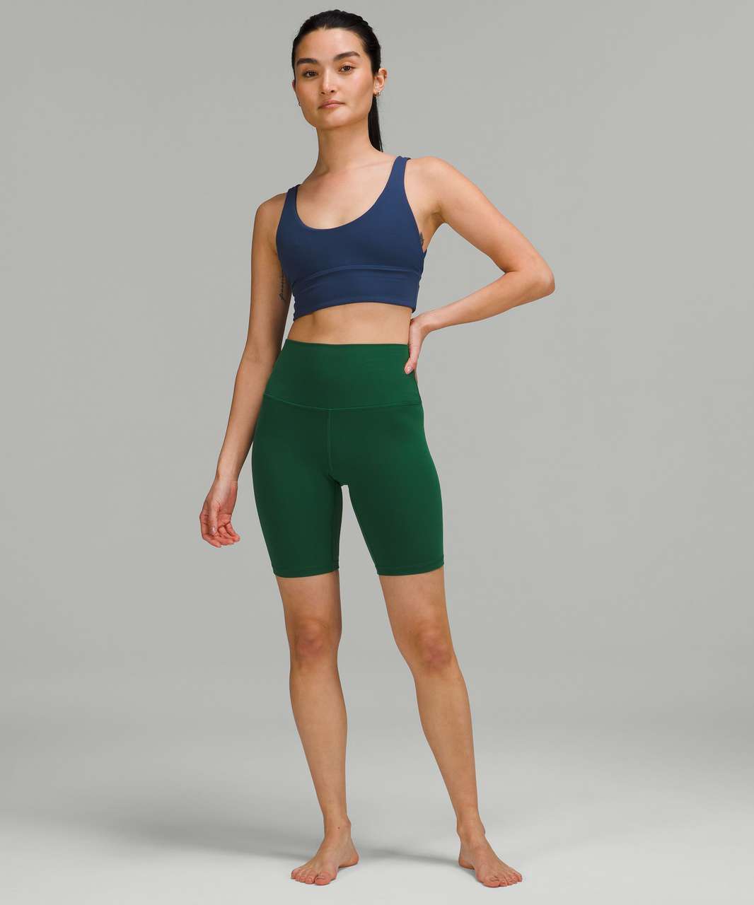 Lululemon Align Waist-Length Tank Top - Everglade Green - lulu fanatics