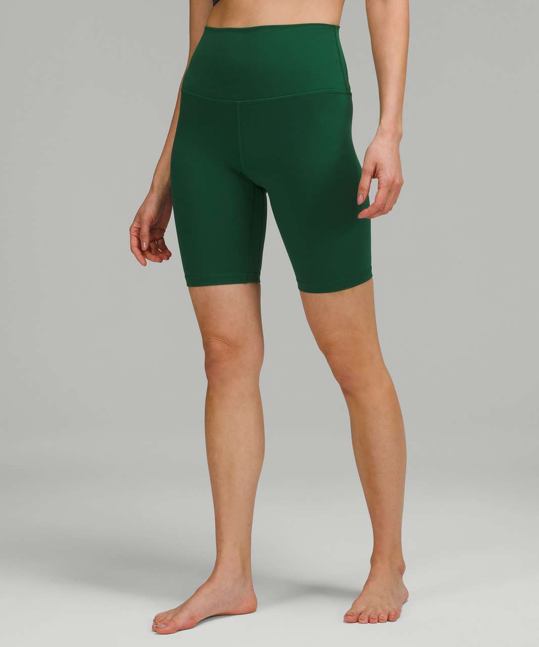 Lululemon Align High-Rise Short 8 - Everglade Green - lulu fanatics