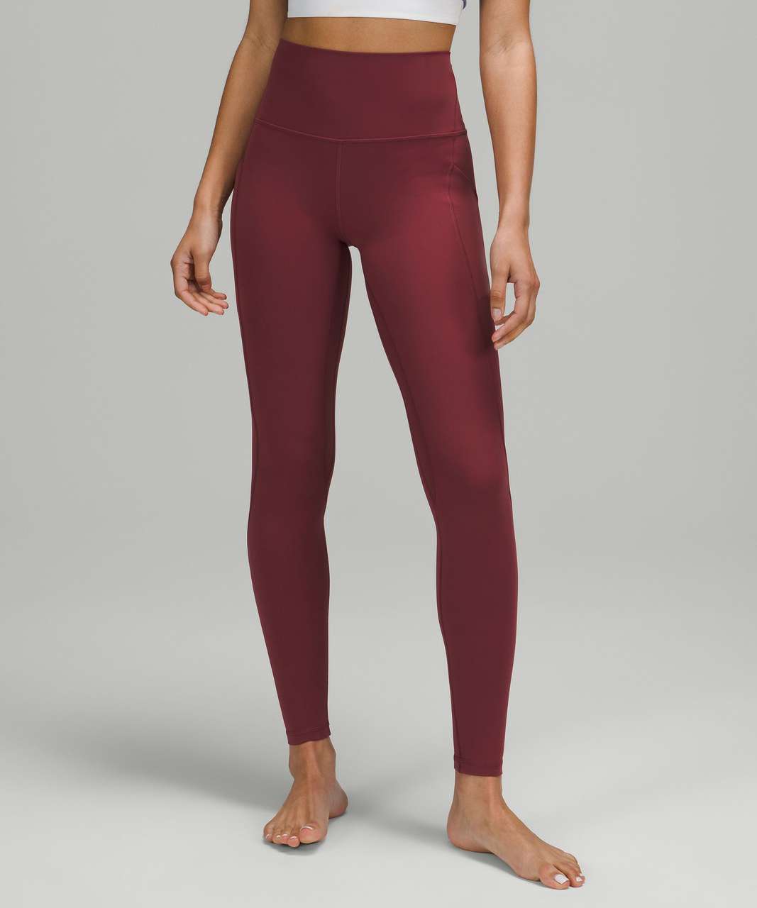 Lululemon Align High-Rise Pant with Pockets 28" - Mulled Wine
