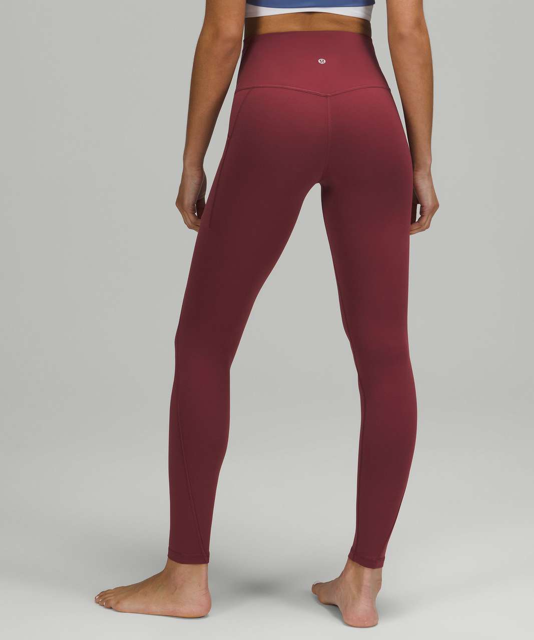 Lululemon Align High-Rise Pant with Pockets 28" - Mulled Wine