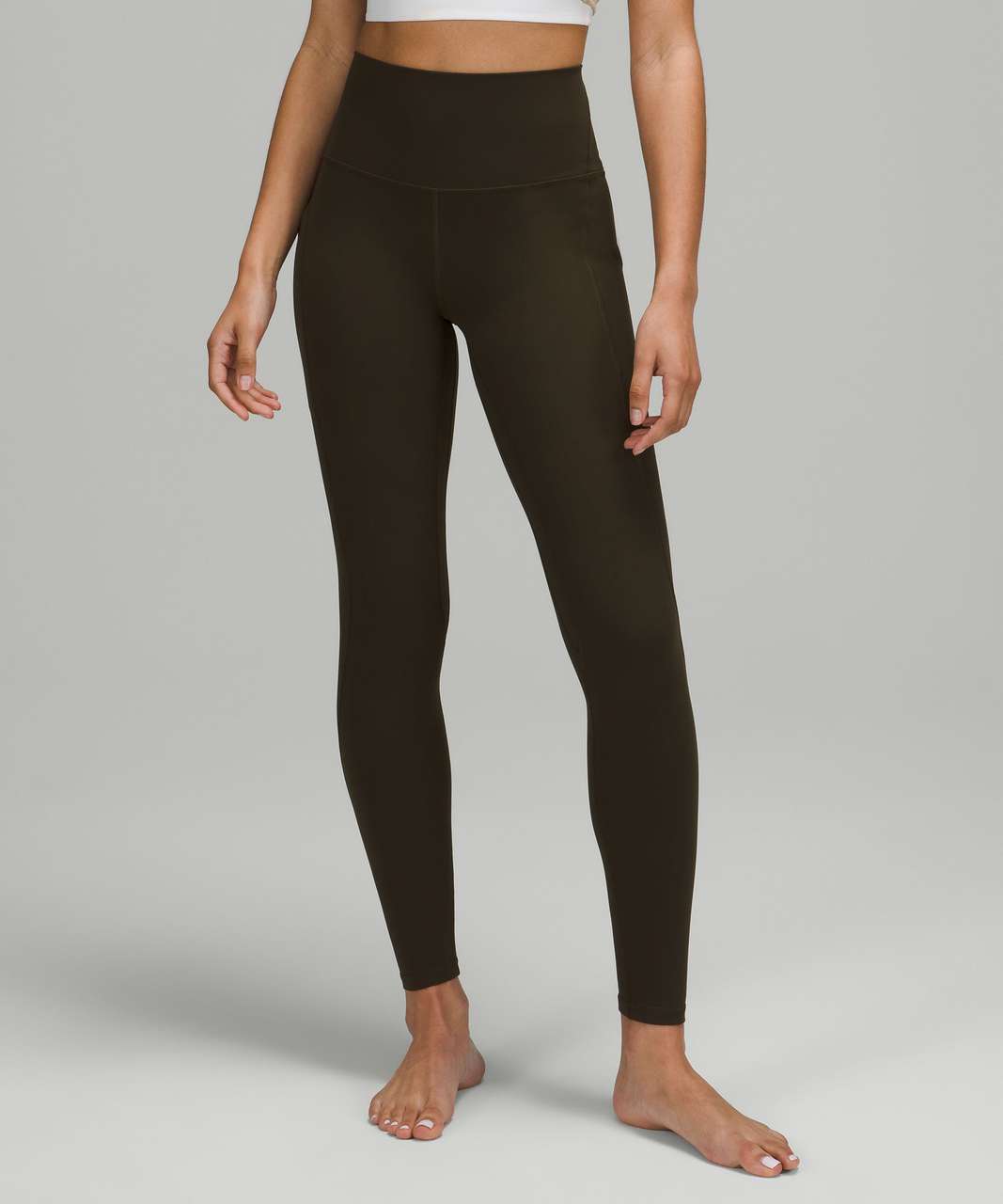 Lululemon Align High-Rise Pant with Pockets 28 - Dark Olive