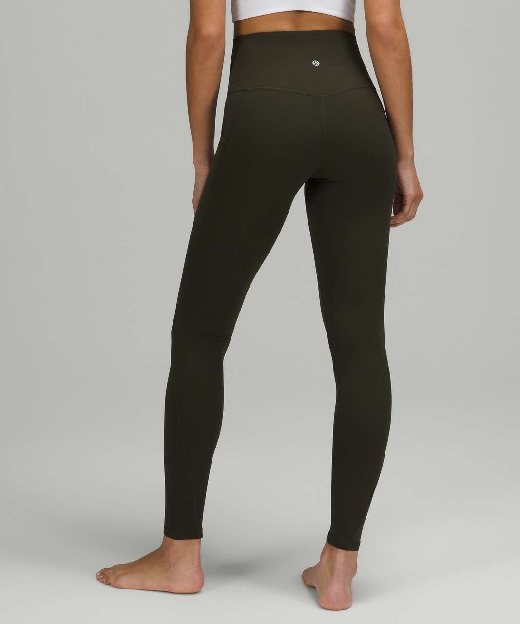 Lululemon Align High-Rise Pant with Pockets 28 - Dark Olive