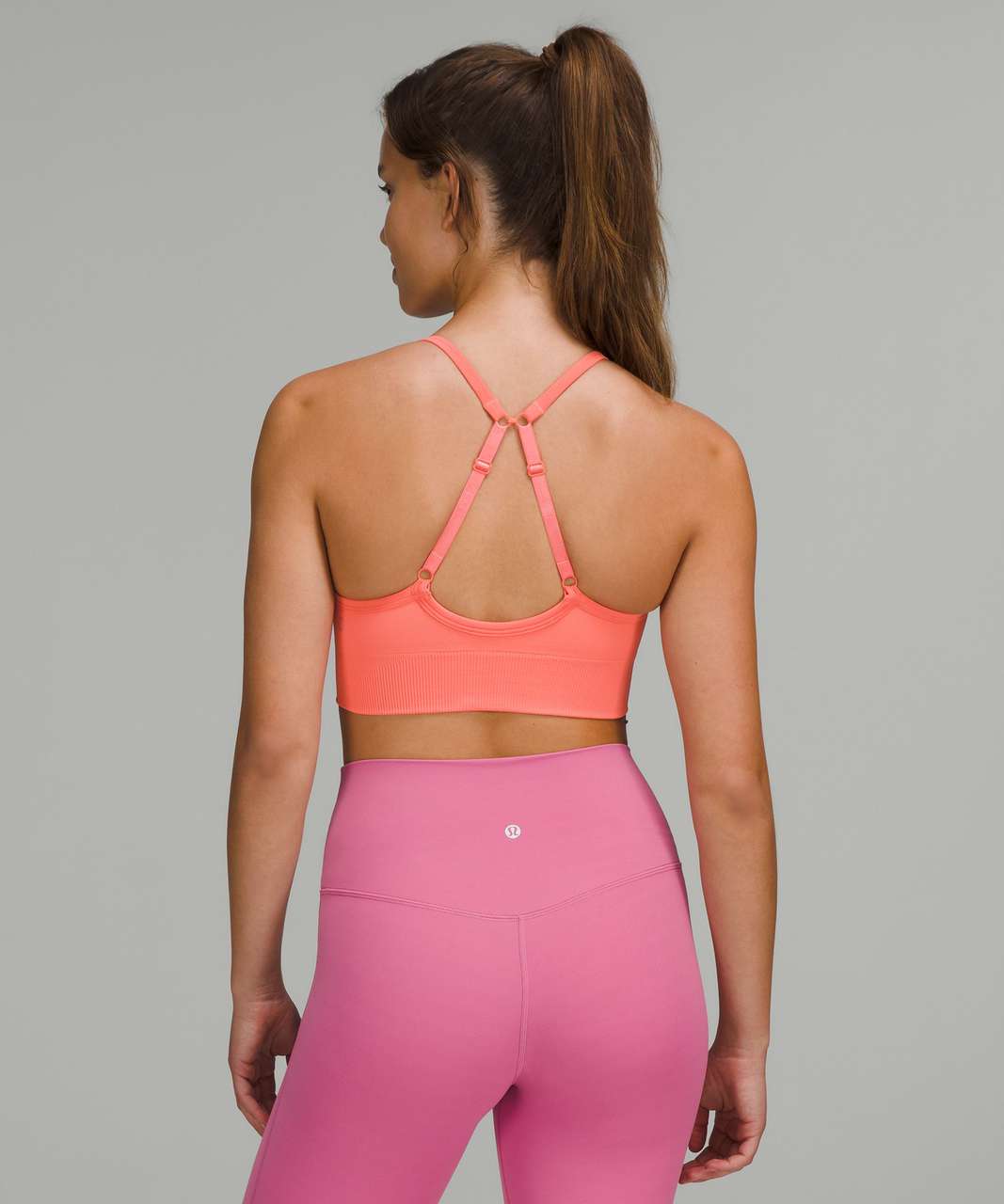 Lululemon Ebb To Street Bra II - Dark Adobe - lulu fanatics