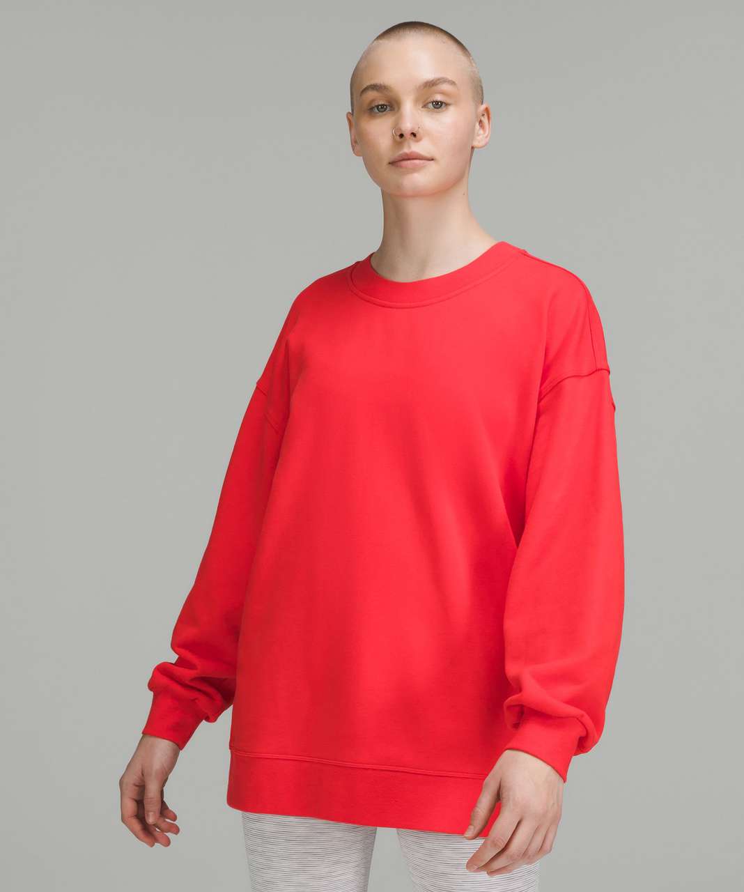 Lululemon Perfectly Oversized Crew - Love Red