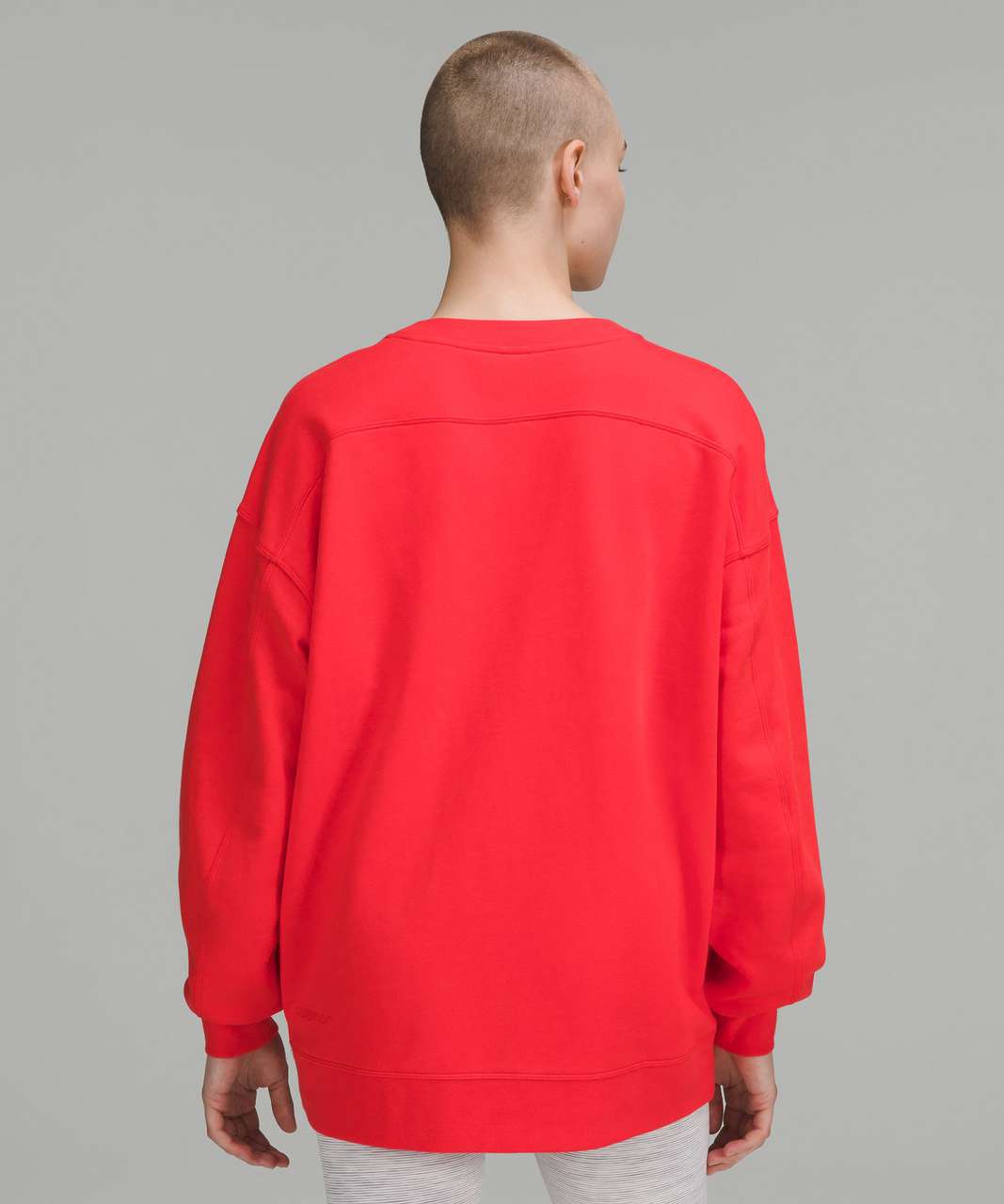 Lululemon Perfectly Oversized Crew - Love Red