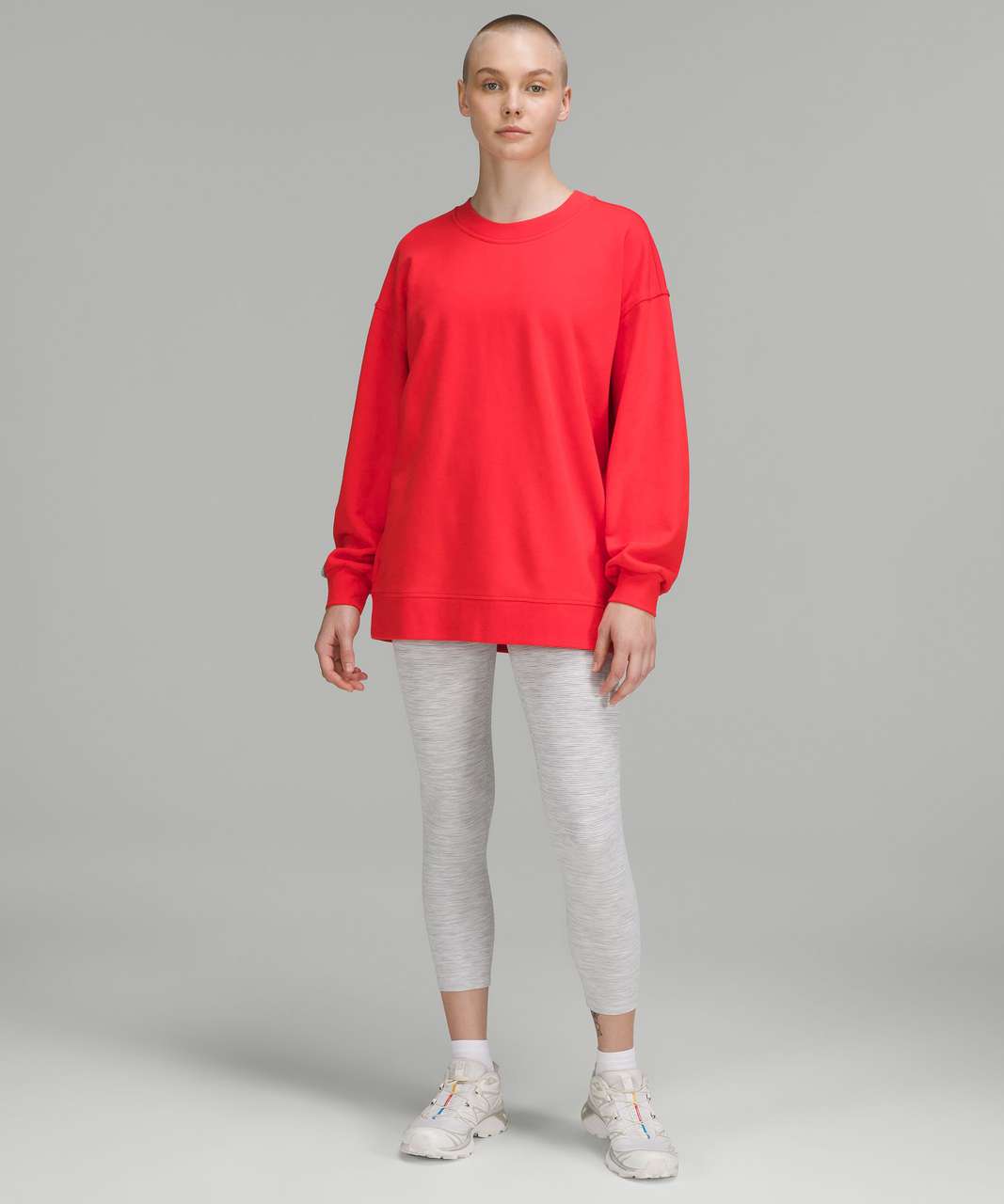 Lululemon Perfectly Oversized Crew - Love Red