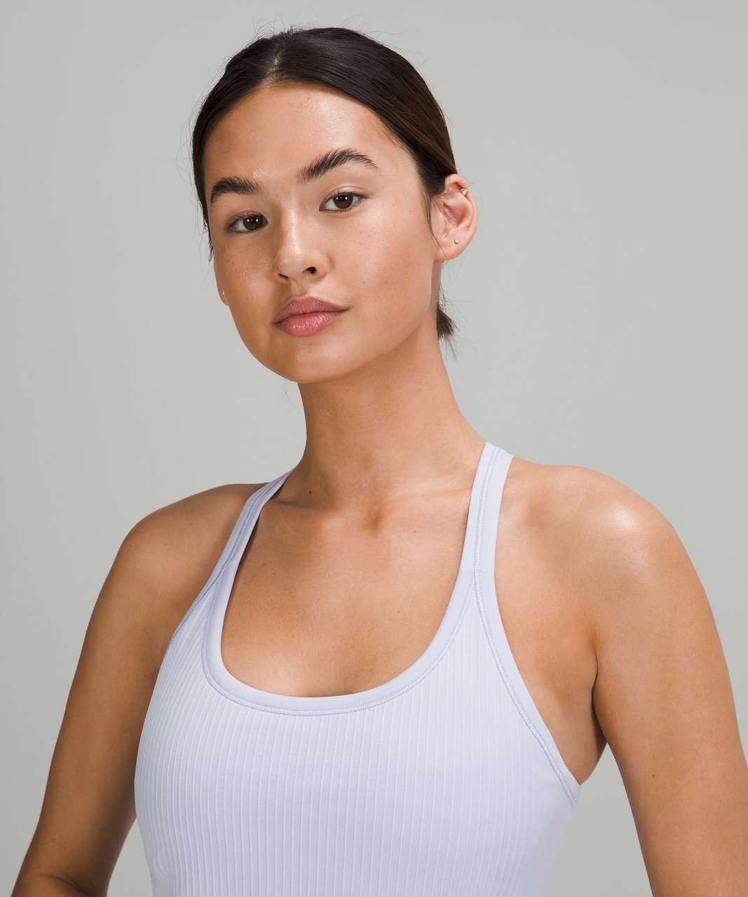 Lululemon Ebb To Street Tank Size 10 B/C Cup Pastel Blue PSLB 75790