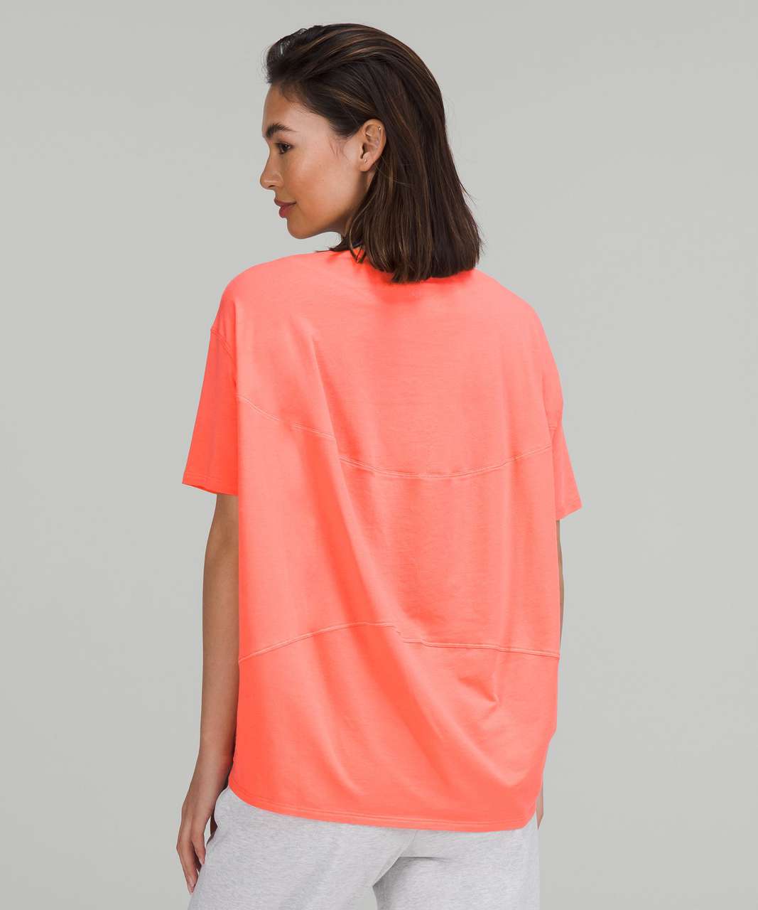 Lululemon Back in Action Short Sleeve Shirt - Raspberry Cream