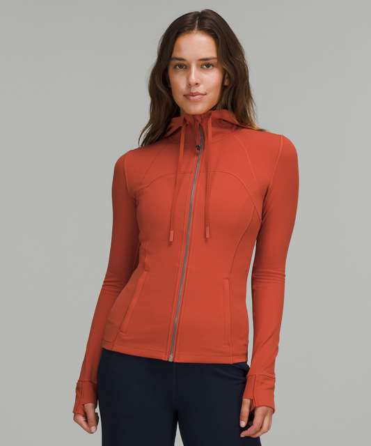 Lululemon Hooded Define Jacket *Nulu - Smoky Red - lulu fanatics