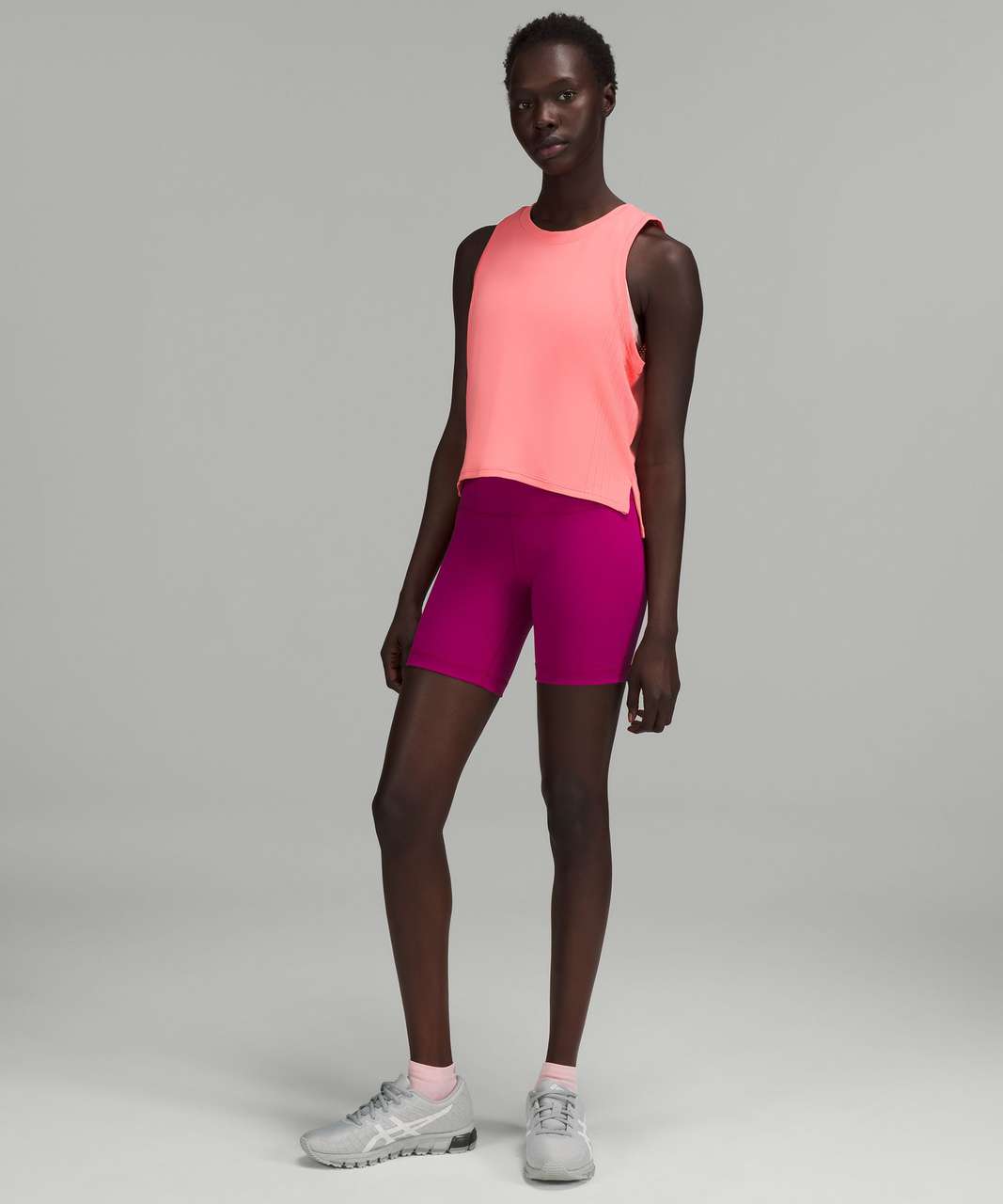 Lululemon Train to Be Tank Top - Raspberry Cream / Raspberry Cream