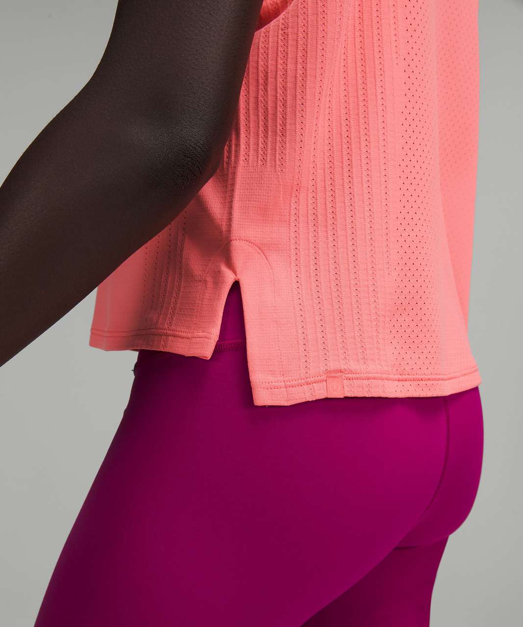 Lululemon Train to Be Tank Top - Raspberry Cream / Raspberry Cream