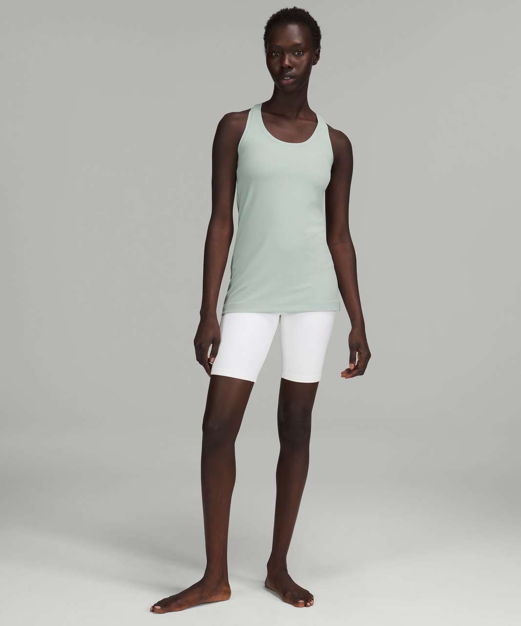 Lululemon Cool Racerback Tank Top *Nulu - White (First Release) - lulu  fanatics