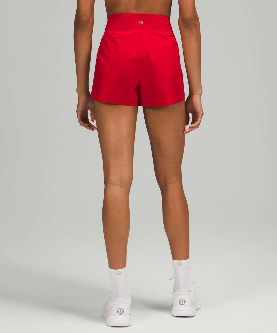 lululemon athletica, Shorts, Rare Lululemon Find Your Pace Highrise Lined  Short 3 Love Red Sz 6