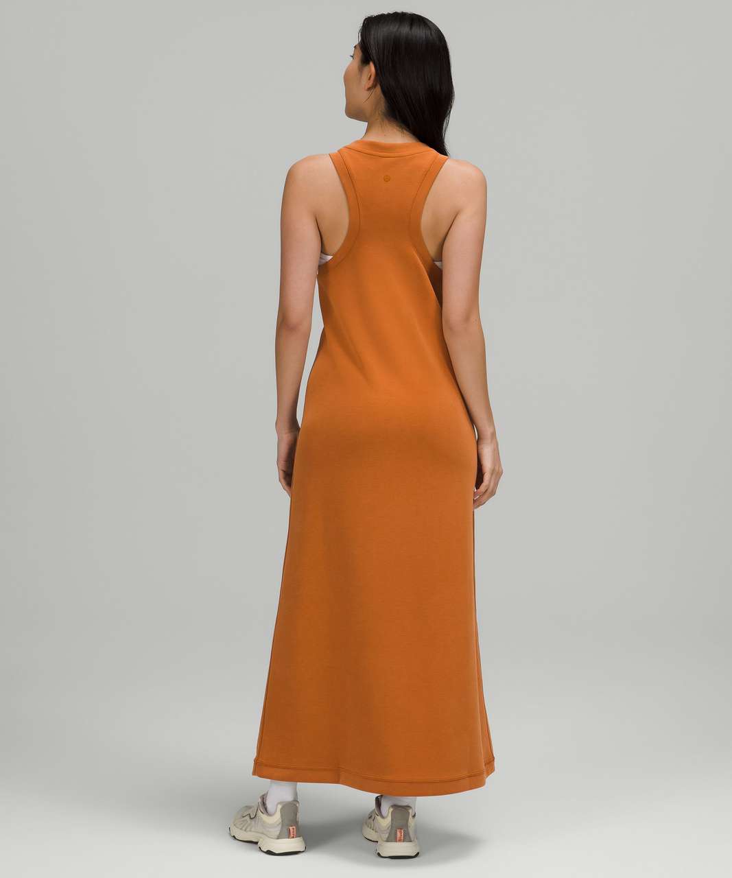 Lululemon Ease of it All V-Neck Midi Dress - Butternut Brown