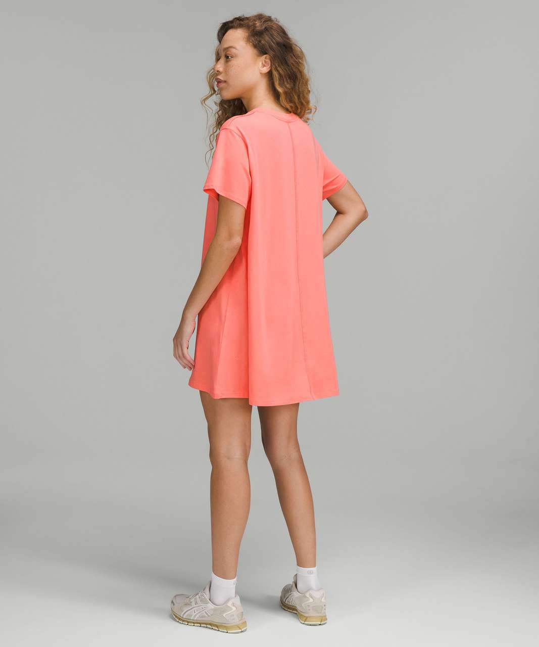 Lululemon All Yours T-Shirt Dress - Raspberry Cream