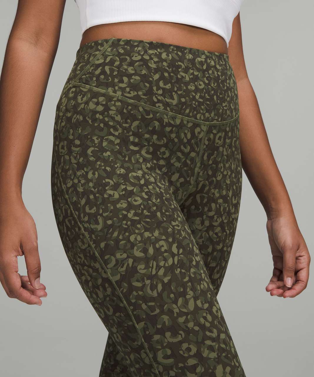 Lululemon Base Pace High-Rise Running Tight 28 - Leopard Camo