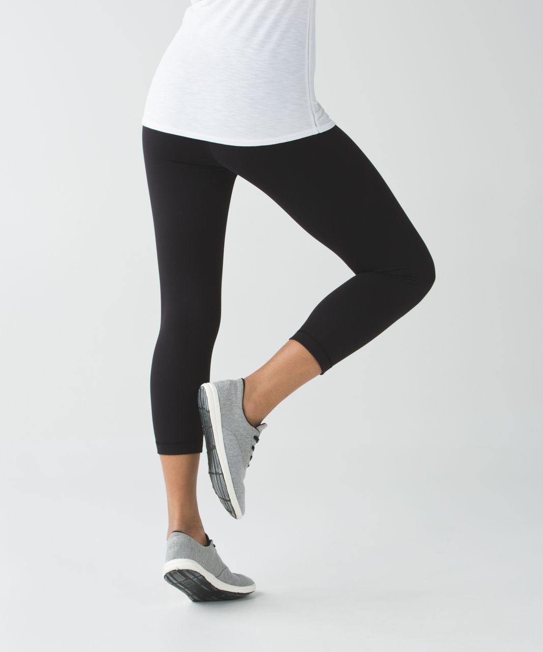 Lululemon Wunder Under Crop (Hi-Rise) (21 1/2") - Black