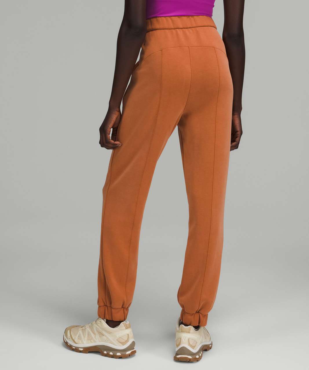 Lululemon Softstreme Relaxed High-Rise Pant - Butternut Brown - lulu  fanatics