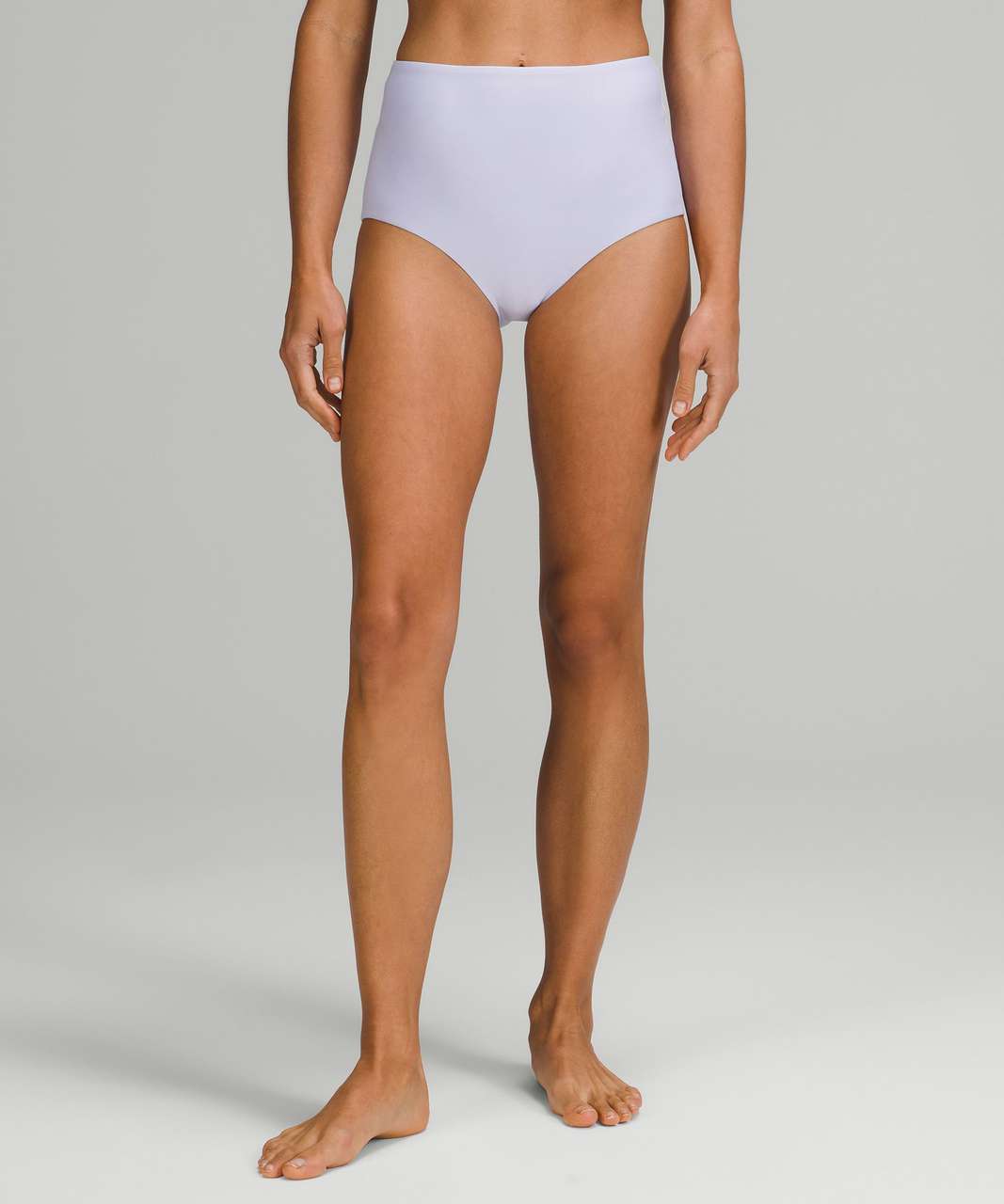 Lululemon Waterside High-Waist Medium Coverage Swim Bottoms - Pastel Blue